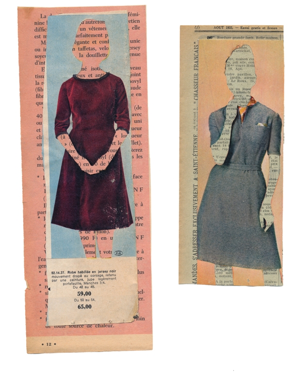 Valentine Hebert - collages